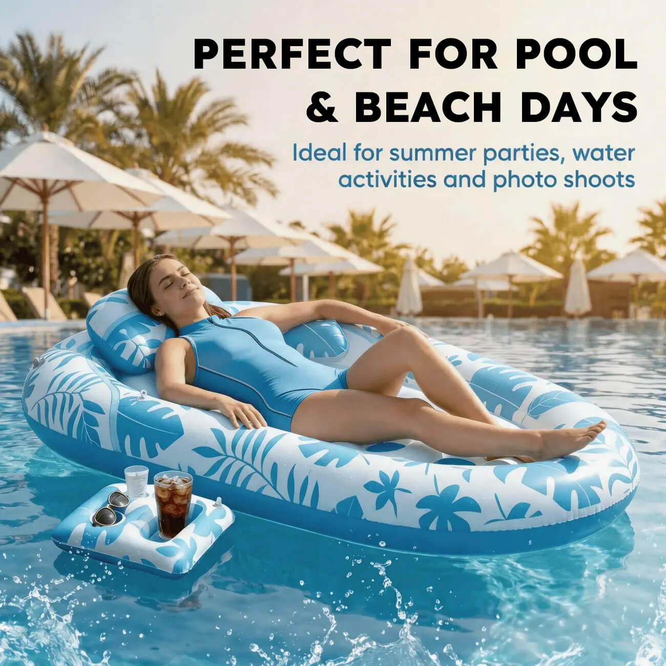 Rayrest Tanning Pool Lounger