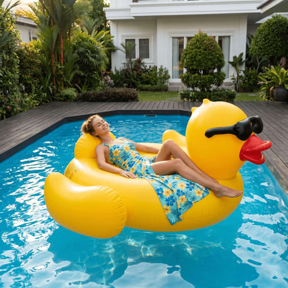 Oversized Duck Pool Float